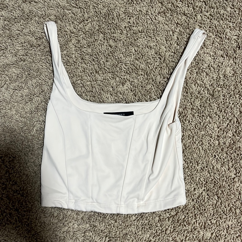 Tan crop tank